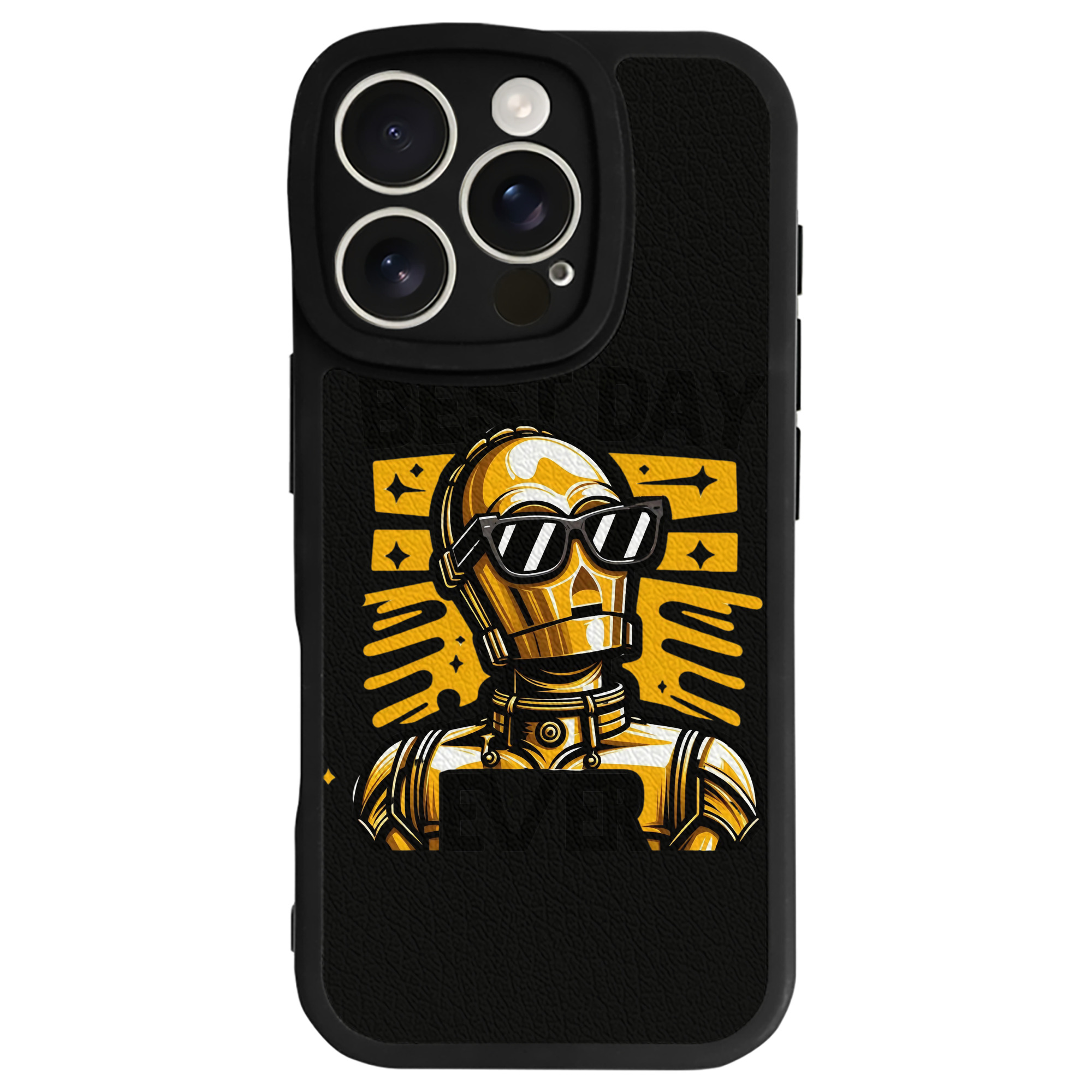 （画像用） スター・ウォーズ Star Wars 【iPhone 16シリーズ対応】シリコンスマホケース（レザー調） 材質：シリコン